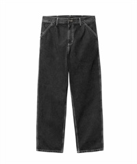 Carhartt WIP/カーハートダブリューアイピー メンズ デニムパンツ ストレート リラックスシルエット I022947(BLACK-28.0inch)