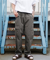 日本製 motomi.m リネンカーゴパンツ