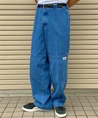 Dickies/ディッキーズ メンズ デニムパンツ ワークパンツ ルーズシルエット ダブルニー 18452900(42SAX-30.0inch)