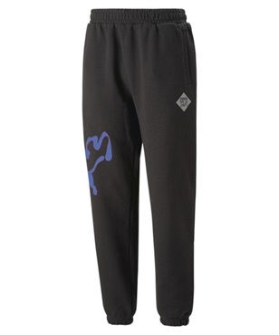 PUMA プーマ x PERKS AND MINI GRAPHIC SWEAT PANTS グラフィック スウェットパンツ 620229-01 メンズ ロングパンツ KX1 D28