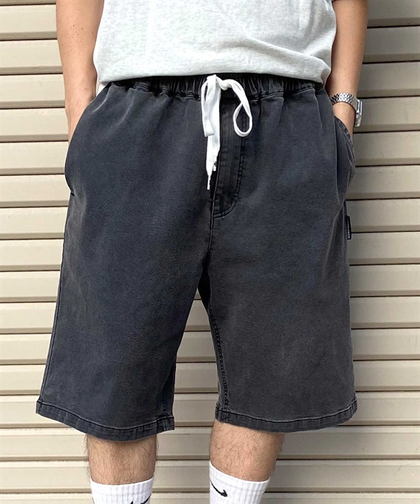 【クーポン対象】DC ディーシー DWS241010 メンズ ショート パンツ デニム ワンポイント ロゴ