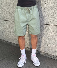 QUIKSILVER クイックシルバー メンズ ショートパンツ カラーパンツ ハーフパンツ ワンポイント ロゴ AQYWS03234(GLW0-S)