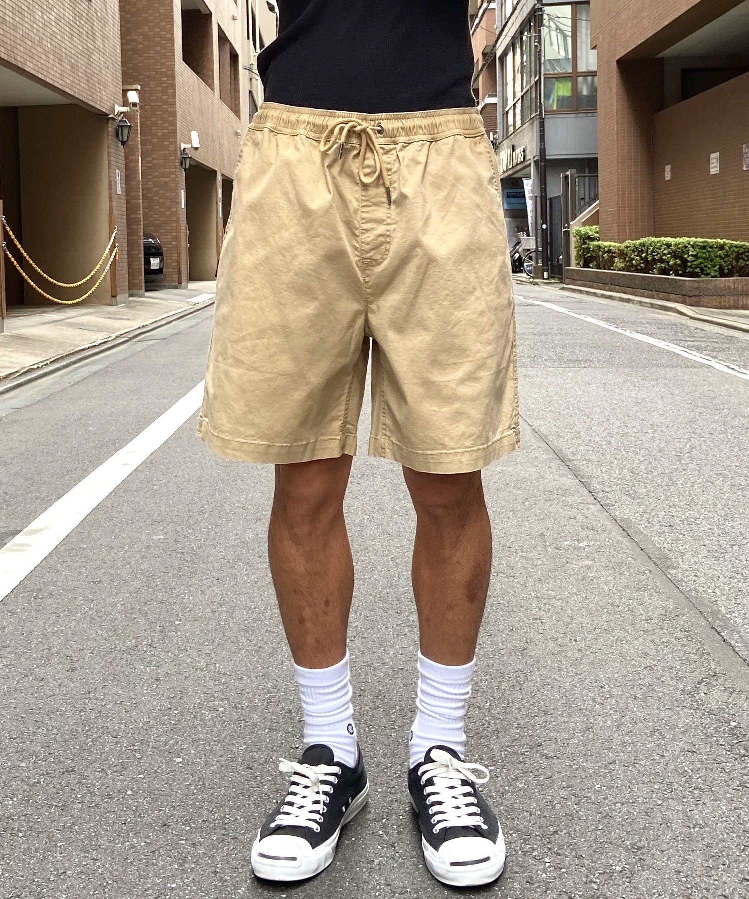 QUIKSILVER クイックシルバー メンズ ショートパンツ カラーパンツ ハーフパンツ ワンポイント ロゴ AQYWS03234(CJZ0-S)