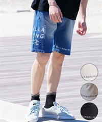【クーポン対象】BILLABONG ビラボン LOGO PRINT SHORTS メンズ ショートパンツ ショーツ スウェット ロゴ 裏ピーチ起毛 BE011-605