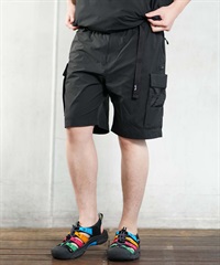 BILLABONG ビラボン UTILITY SHORTS メンズ ショートパンツ カーゴパンツ ユーティリティ ショーツ セットアップ対応 BE011-657(BLK-M)