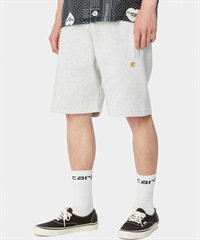 Carhartt WIP カーハートダブリューアイピー CHASE SWEAT SHORT メンズ ショートパンツ スウェット I033669(GREY-M)