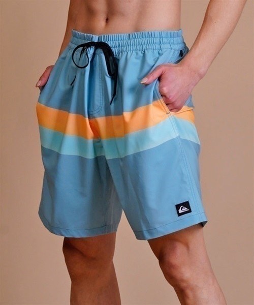 QUIKSILVER/クイックシルバー ユーティリティ/水陸両用 グラデーション/サイドポケット ボードショーツ/ゴムトランクス/水着 QBS232024(OWT-M)