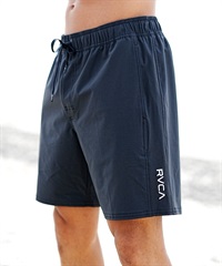 RVCA ルーカ メンズ ユーティリティショーツ ゴムショーツ サーフショーツ 水着 BE041-527(BKB-S)