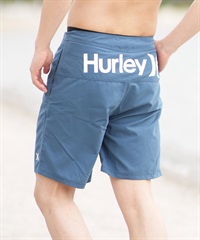 Hurley ハーレー 水着 海パン トランクス サーフパンツ メンズ ボードショーツ ロゴ 速乾 19インチ MBS0012190(ANVY-28.0inch)