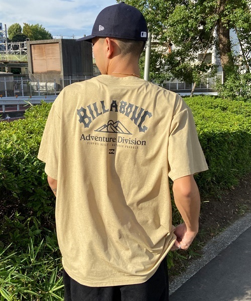 BILLABONG ビラボン BD011-856 メンズ ラッシュガード 半袖 UVカット 水陸両用 ユーティリティ ラッシュTシャツ 吸水速乾 KX1 D23(BEBK-M)