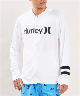 Hurley ハーレー MRG2310036 メンズ ラッシュガード 長袖 ジップアップパーカー UVカット 水陸両用 ユーティリティ KX1 E5