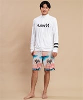 【マトメガイ対象】Hurley ハーレー MRG2310037 メンズ ラッシュガード 長袖 ジップアップ UVカット 水陸両用 ユーティリティ KX1 E5(WT-S)