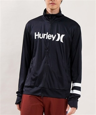 【マトメガイ対象】Hurley ハーレー MRG2310037 メンズ ラッシュガード 長袖 ジップアップ UVカット 水陸両用 ユーティリティ KX1 E5