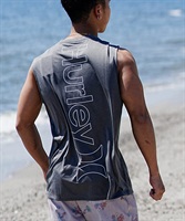 Hurley ハーレー  メンズ ラッシュガード タンクトップ ノースリーブ UVカット 水陸両用 ユーティリティ 23S01MRG01(GY-S)