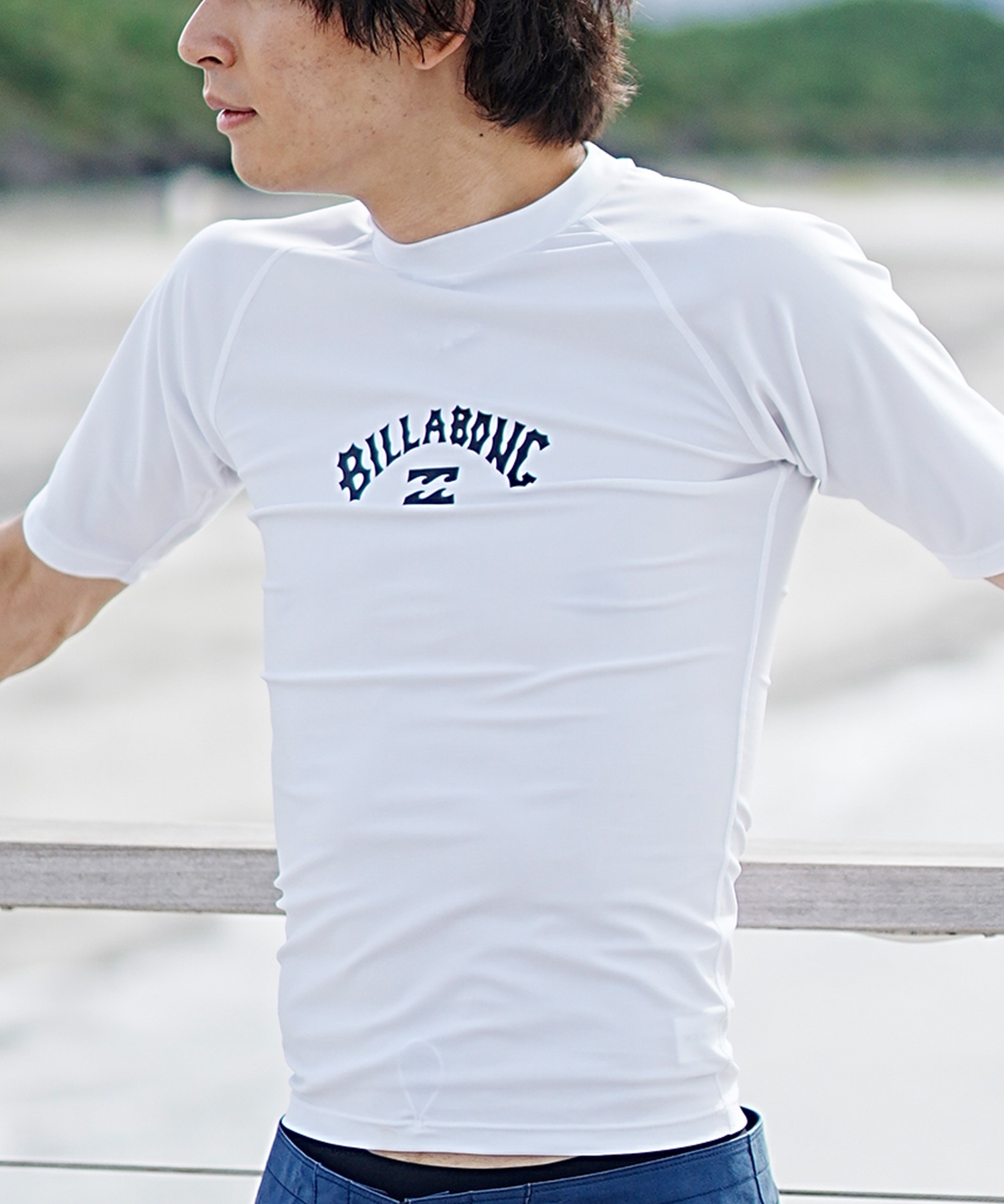 BILLABONG ビラボン メンズ 半袖 ラッシュガード タイトフィット