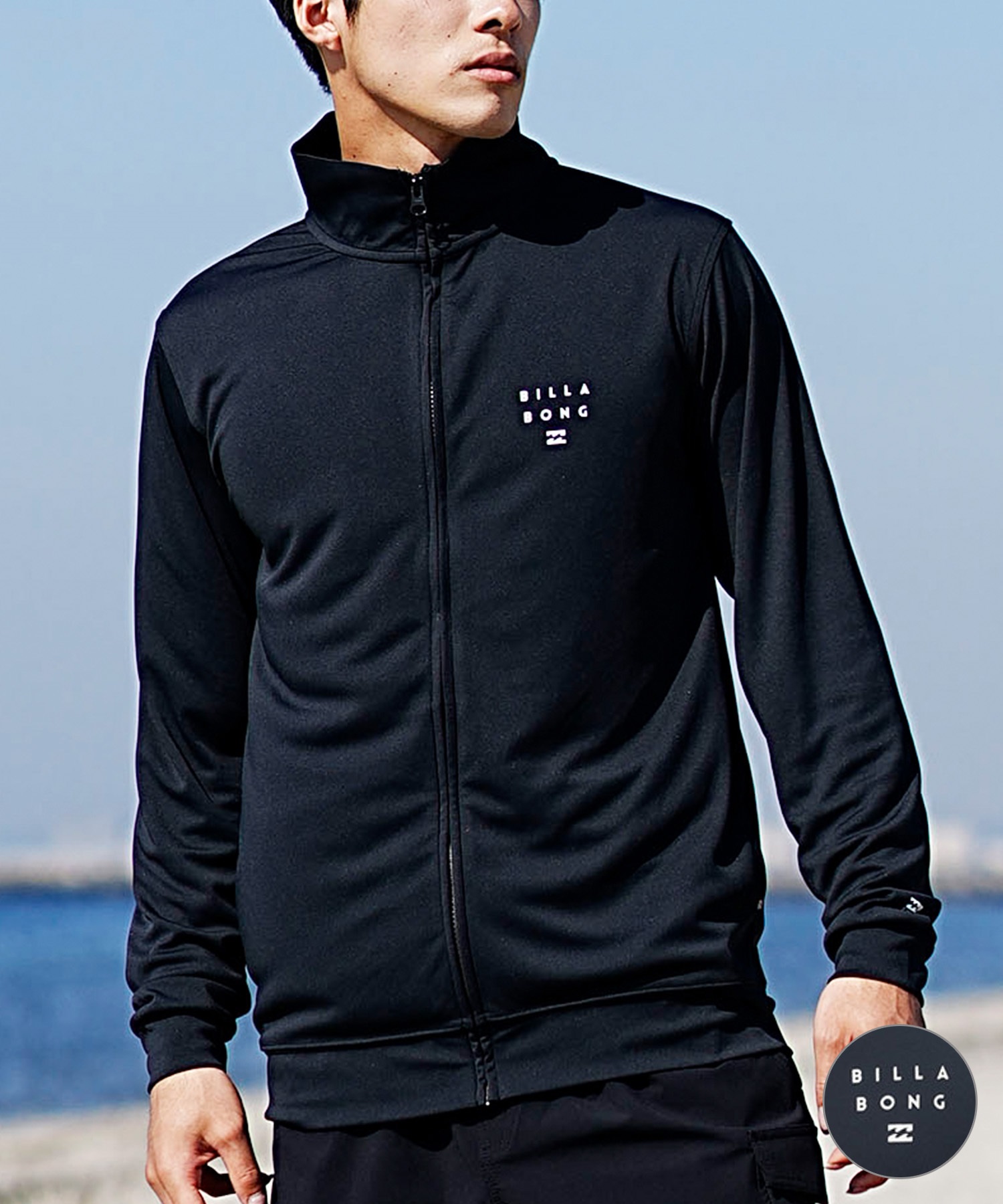BILLABONG ビラボン メンズ 長袖 ラッシュガード ジップアップ