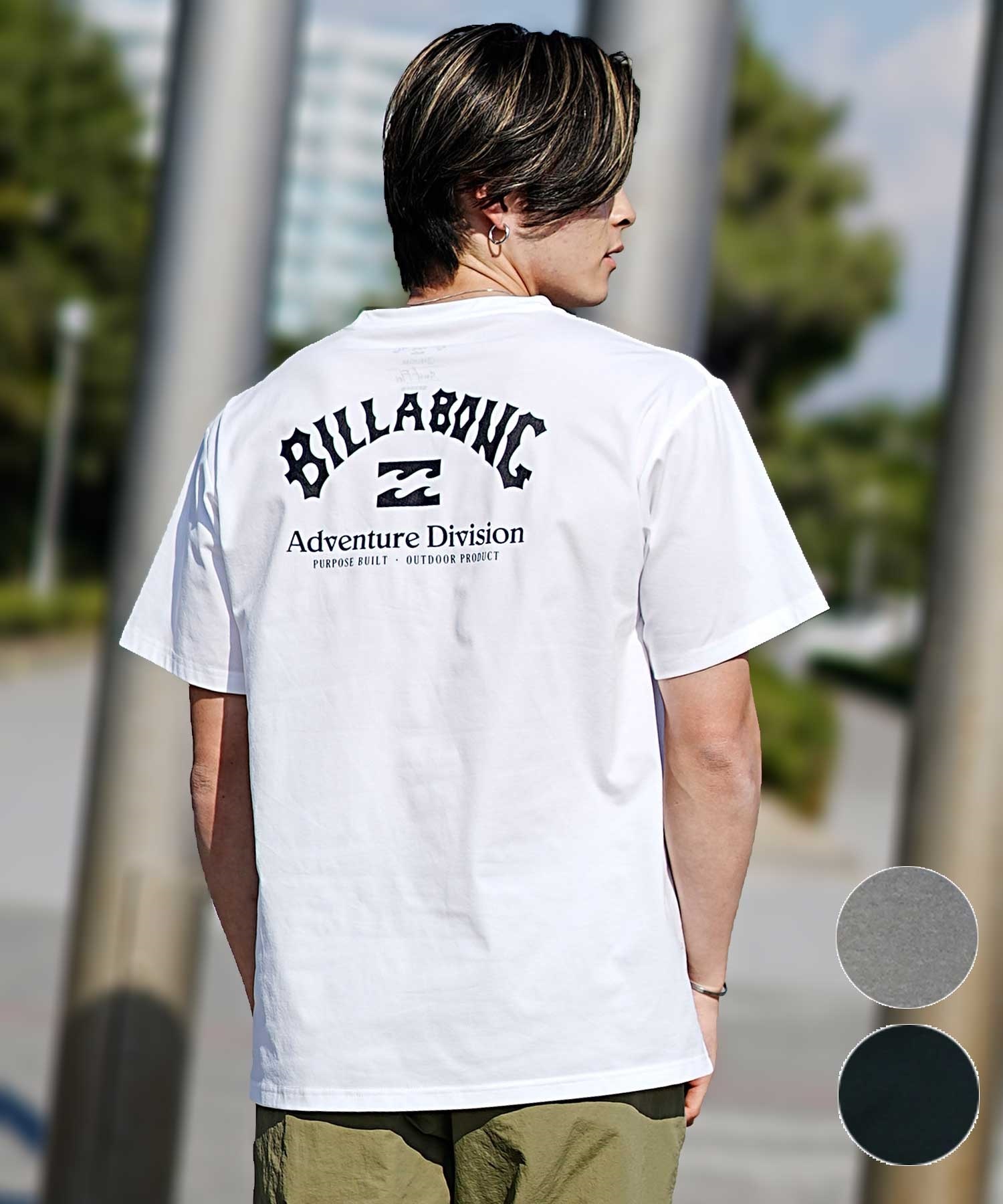 BILLABONG ビラボン メンズ 半袖 ラッシュガード ユーティリティ 水陸両用 UVカット BE011-859(BLK-M)