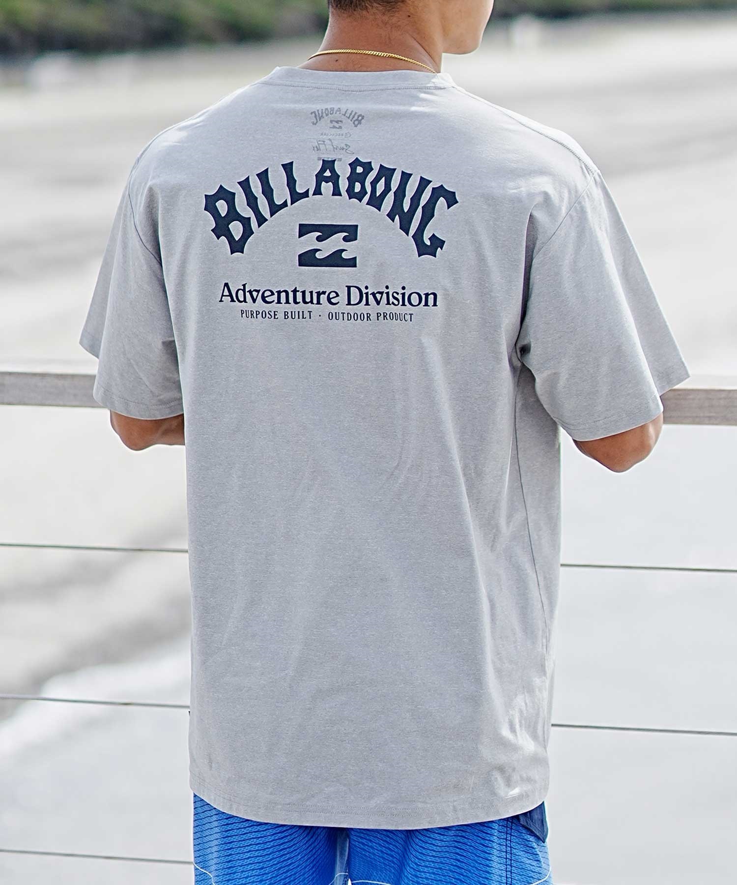 BILLABONG ビラボン メンズ 半袖 ラッシュガード ユーティリティ 水陸両用 UVカット BE011-859(GRH-M)