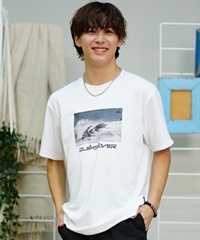 QUIKSILVER クイックシルバー メンズ ラッシュガード Tシャツ 半袖 水着 UVカット PHOTO 24 SS QLY241629M ムラサキスポーツ限定