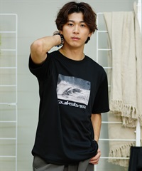 【マトメガイ対象】QUIKSILVER クイックシルバー メンズ ラッシュガード Tシャツ 半袖 水着 UVカット PHOTO 24 SS QLY241629M ムラサキスポーツ限定