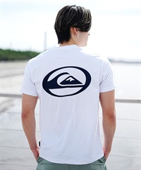 QUIKSILVER クイックシルバー メンズ ラッシュガード Tシャツ 半袖 水着 水陸両用 ユーティリティ UVカット SATURN LOGO SS QLY241009