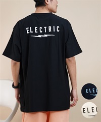 【マトメガイ対象】Electric エレクトリック メンズ 半袖ラッシュガード 水陸両用 ユーティリティ 半袖Tシャツ E24STM02 ムラサキスポーツ限定(W/BK-M)