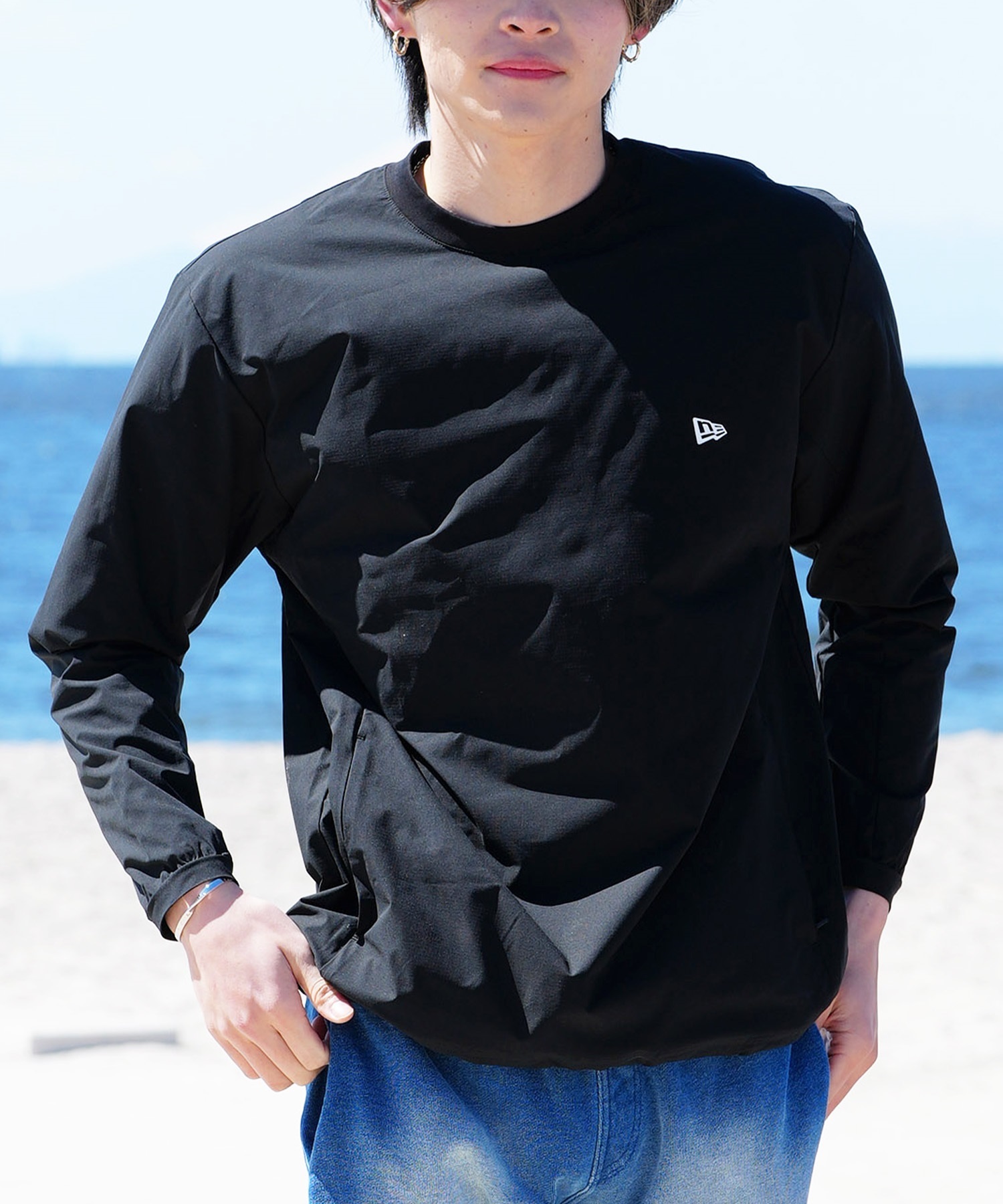 NEW ERA ニューエラ メンズ 長袖ラッシュガード ユーティリティ 水陸