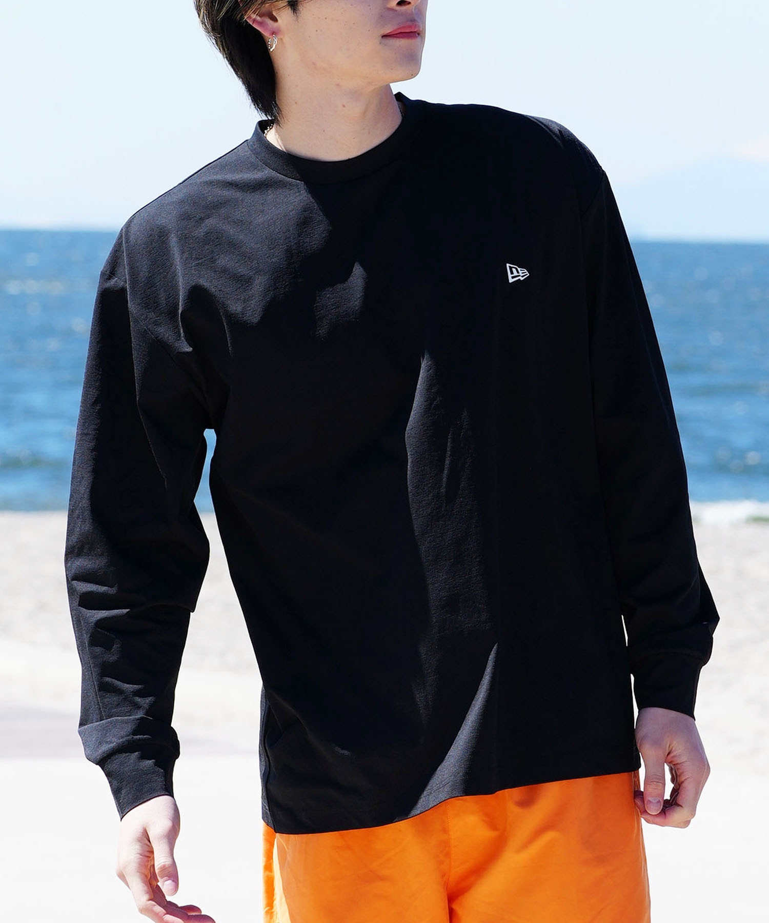 NEW ERA ニューエラ メンズ 長袖Tシャツ 長袖ラッシュガード