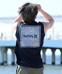 Hurley ハーレー PHANTOM LEOPAD SQUARE SLEEVELESS メンズ ラッシュ