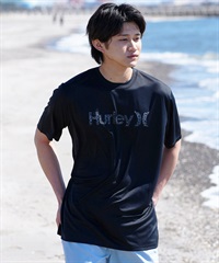 楽天市場】ネコポス発送！ 送料無料 半袖ラッシュガード HURLEY