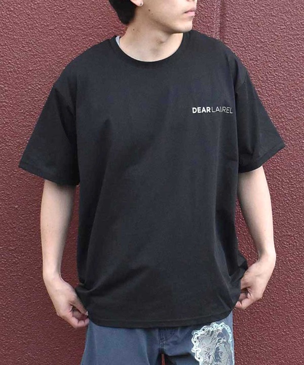 DEAR LAUREL ディアローレル メンズ ラッシュガード ショートスリーブ 半袖 Tシャツ UVカット D24S4316 ムラサキスポーツ限定