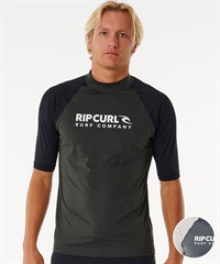 RIP CURL リップカール メンズ 半袖 ラッシュガード UVケア ユーティリティ 水陸両用 147MRV