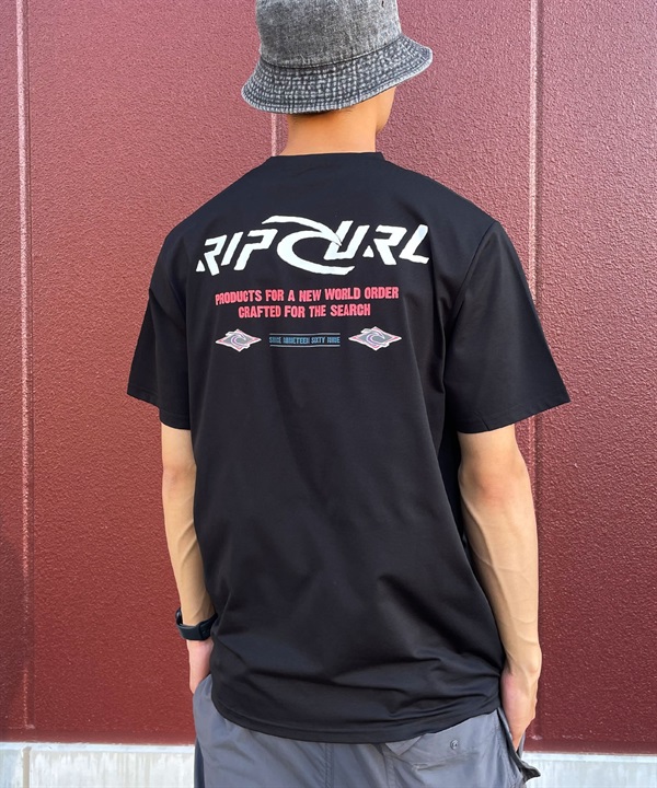 RIP CURL リップカール メンズ ラッシュガード ラッシュＴシャツ UVケア ユーティリティ 水陸両用 O01-800 ムラサキスポーツ限定