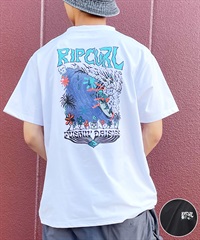 (2枚) RipCurl リップカール　ラッシュガード　Tシャツ RIP CURL リップカール メンズ ラッシュガード ラッシュTシャツ