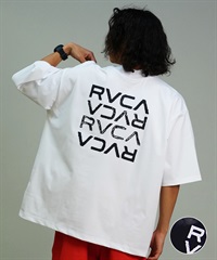 【クーポン対象】RVCA ルーカ メンズ ラッシュガード 半袖 Tシャツ オーバーサイズ バックプリント ロゴ 水陸両用 BE04A-P26