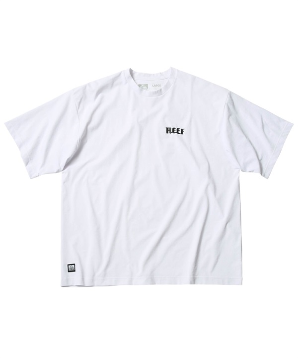 REEF リーフ メンズ 半袖 Tシャツ ラッシュガード 水陸両用 ユーティリティ UVケア ワンポイント RFTEM2321