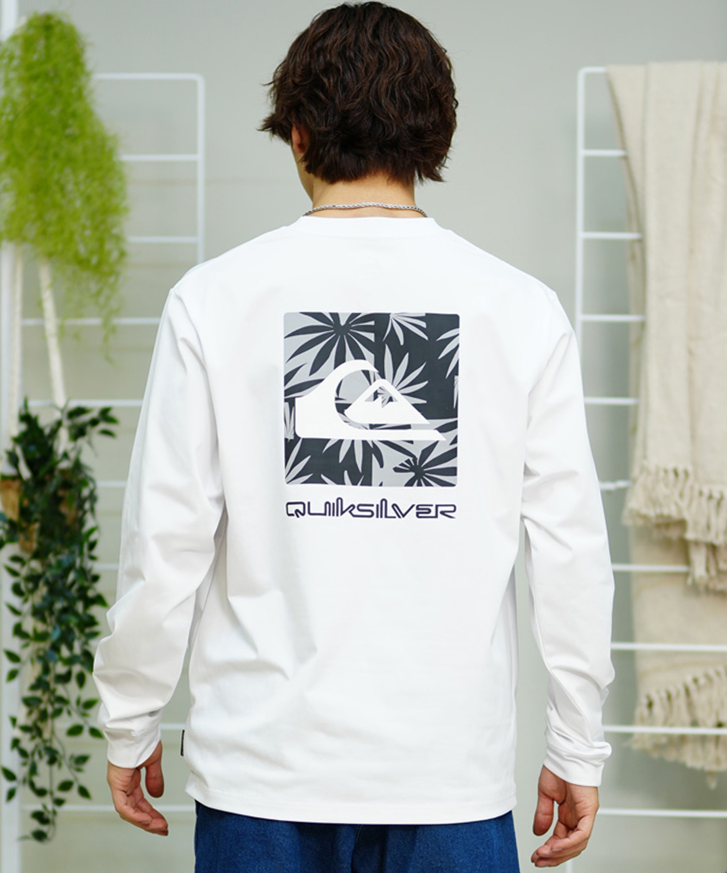 QUIKSILVER クイックシルバー UT/LSLTD QLY241635M メンズ ラッシュガード(WHT2-M)