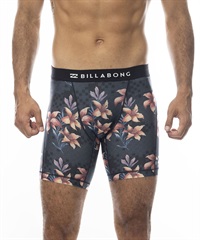 BILLABONG ビラボン メンズ サーフインナー アンダーショーツ AO PRINT UNDERSHORTS 水着 UVカット 総柄 BE011-491(BLK-S)