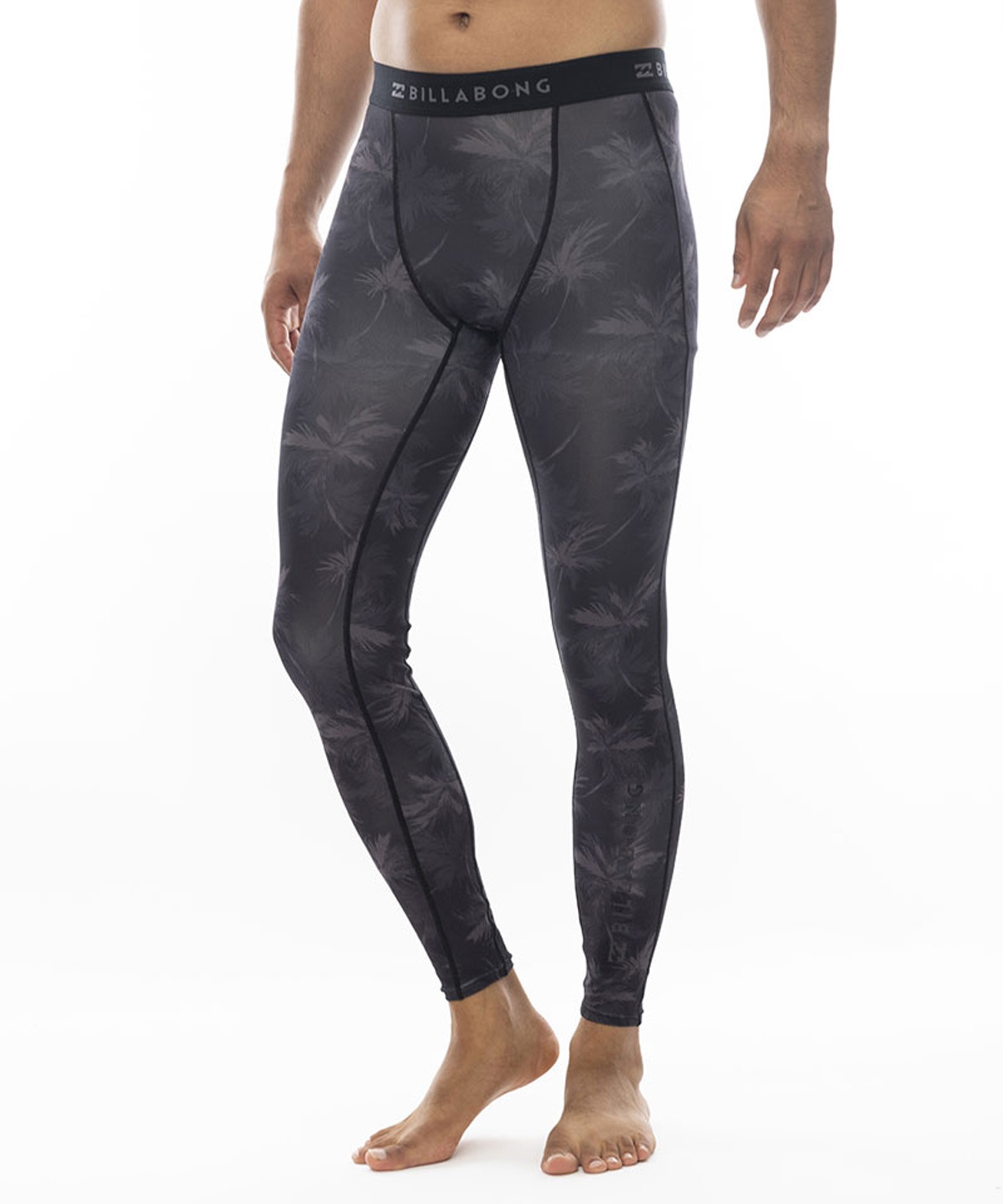 BILLABONG ビラボン メンズ レギンス サーフインナー アンダーウェア LEGGINGS 水着 UVカット 総柄 BE011-494(NGT-M)