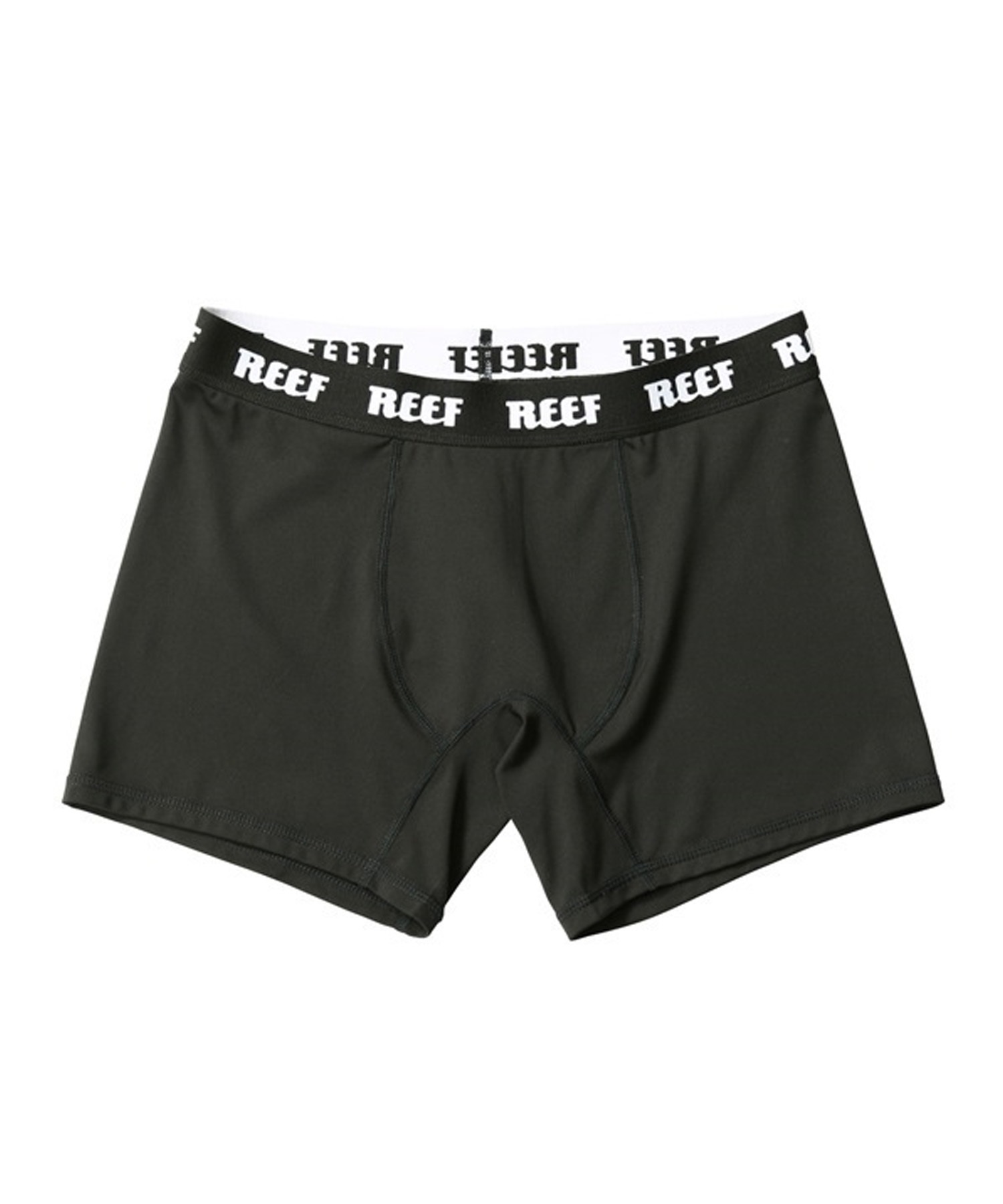 REEF リーフ メンズ アンダーショーツ サーフインナー 水着 ワンポイント ロゴ RFINM2401(BLK-SM)