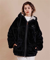 新品未使用BILLABONG ビラボン　レディース　ファーボアジャケット　M ビラボン BILLABONG レディース サーフ ジャケット FUR STAND