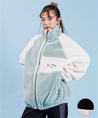 BILLABONG/ビラボン レディース ボアジャケット ジップアップ ゆったりシルエット BD014-767(GEP0-M)