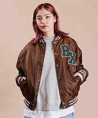 ROXY/ロキシー レディース ジャケット スタジャン オーバーサイズ バックプリント RJK234601T(BRN-M)