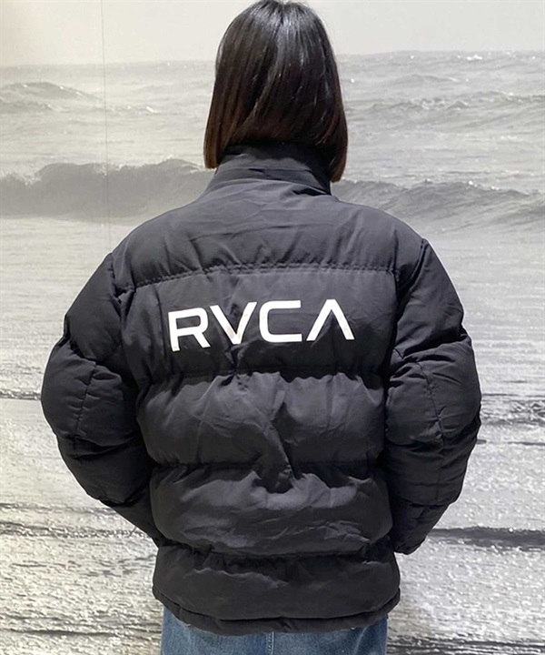 【マトメガイ対象】RVCA/ルーカ レディース 中綿ジャケット ２WAY BD044-769 BALANCE PUFFER HD JKT