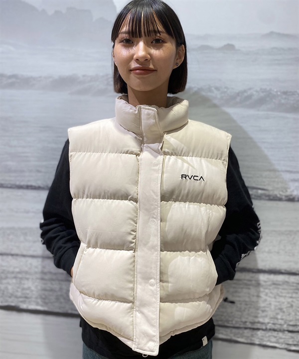 RVCA/ルーカ BALANCE PUFFER VEST レディース アウター ベスト BD044-773