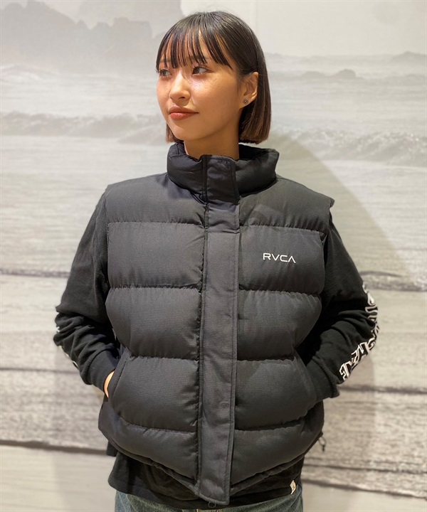 RVCA/ルーカ BALANCE PUFFER VEST レディース アウター ベスト BD044-773