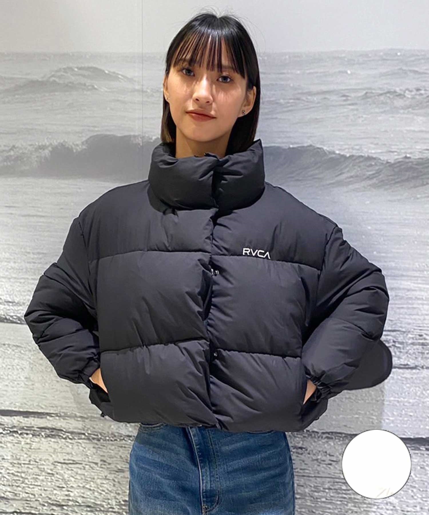 RVCA/ルーカ SMALL RVCA PUFFER JACKET レディース アウター ジャケット ショート丈 BD044-767(CLO-M)