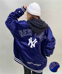 Manhattan Portage/マンハッタンポーテージ レディース ジャケット スタジャン オーバーサイズ MLB MP-MLB01