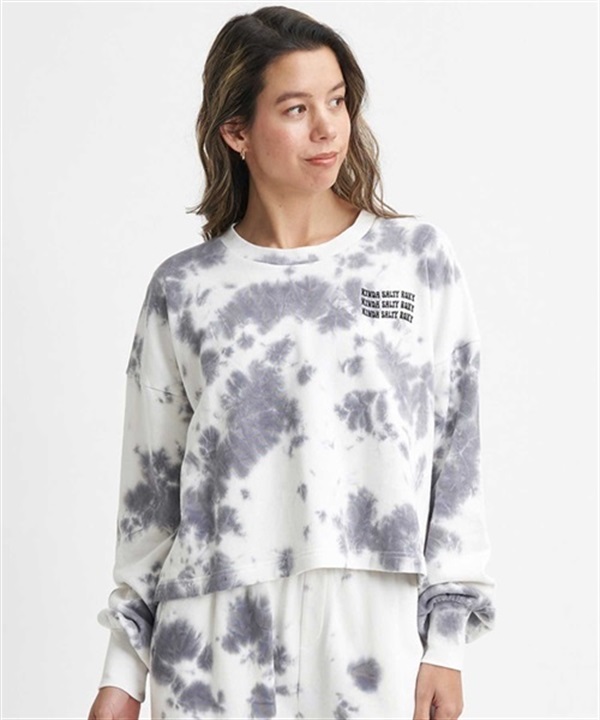 ROXY/ロキシー KINDA SALTY PO レディース スウェット トップ トレーナー タイダイ柄 RPO234032