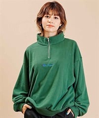 CHAMPION/チャンピオン レディース スウェットトレーナー ハーフジップ セットアップ対応 サイドポケット有 CW-Y007